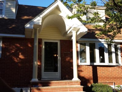 Modern Portico Installation