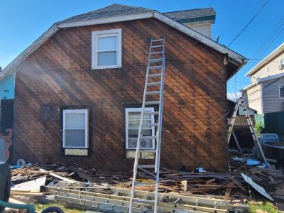 Old Siding Replacement