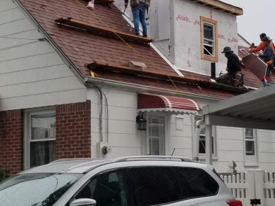 Roof and Portico Installation